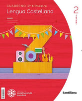 LENGUA CUADERNO 1 2º de Primaria PAUTA 23 CONSTRUYENDO MUNDOS | AA,VV | 9788414424902 (Santillana)